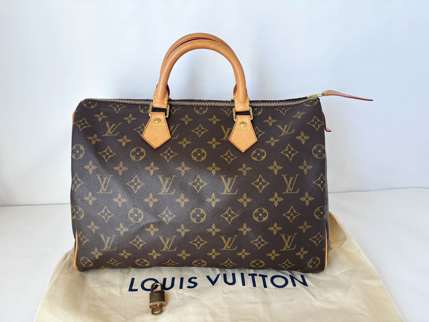 LOUIS VUITTON Monogram Speedy 35 M41524 Bag Handbag