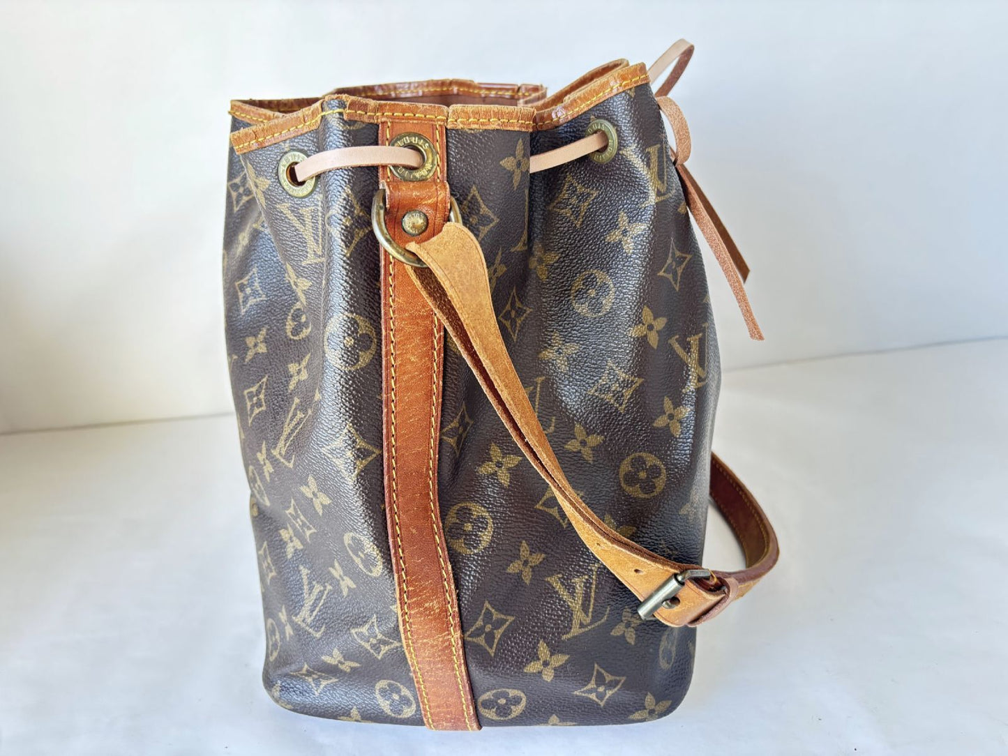 LOUIS VUITTON Monogram M42226 Petit Noe Shoulder Bag Shoulder Bag