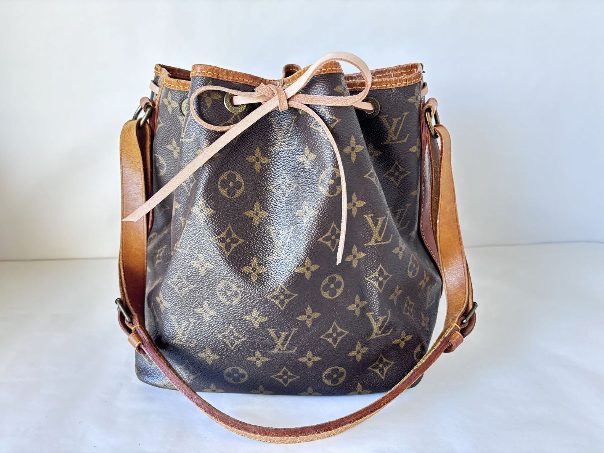 LOUIS VUITTON Monogram M42226 Petit Noe Shoulder Bag Shoulder Bag