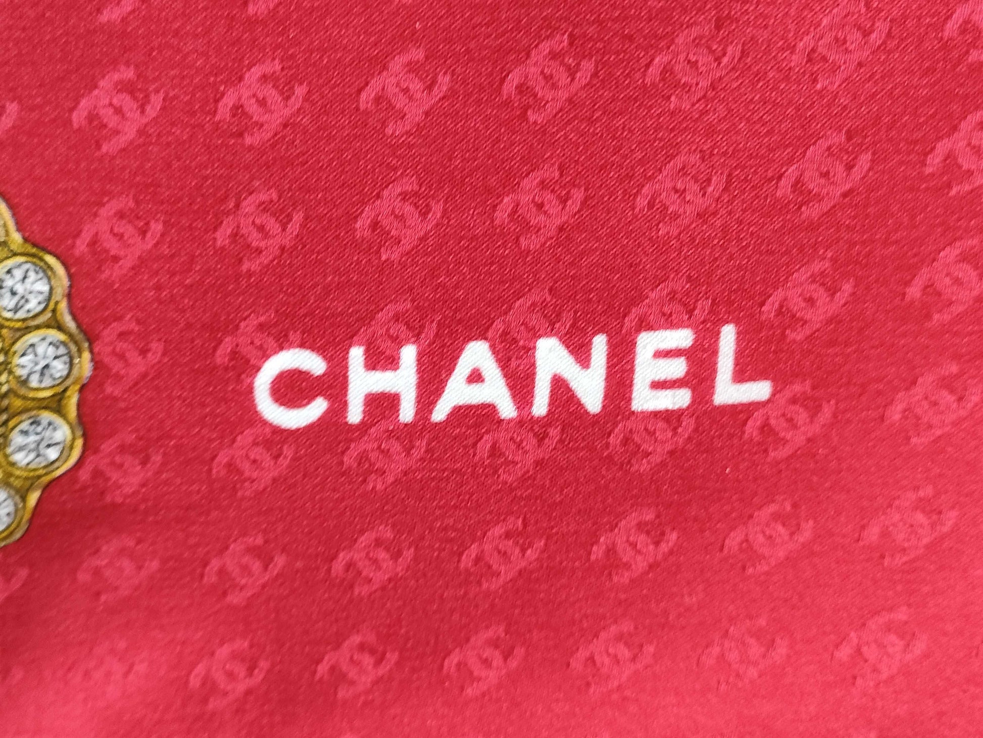 CHANEL Jewel Motif Scarf Large Format Other Accessories