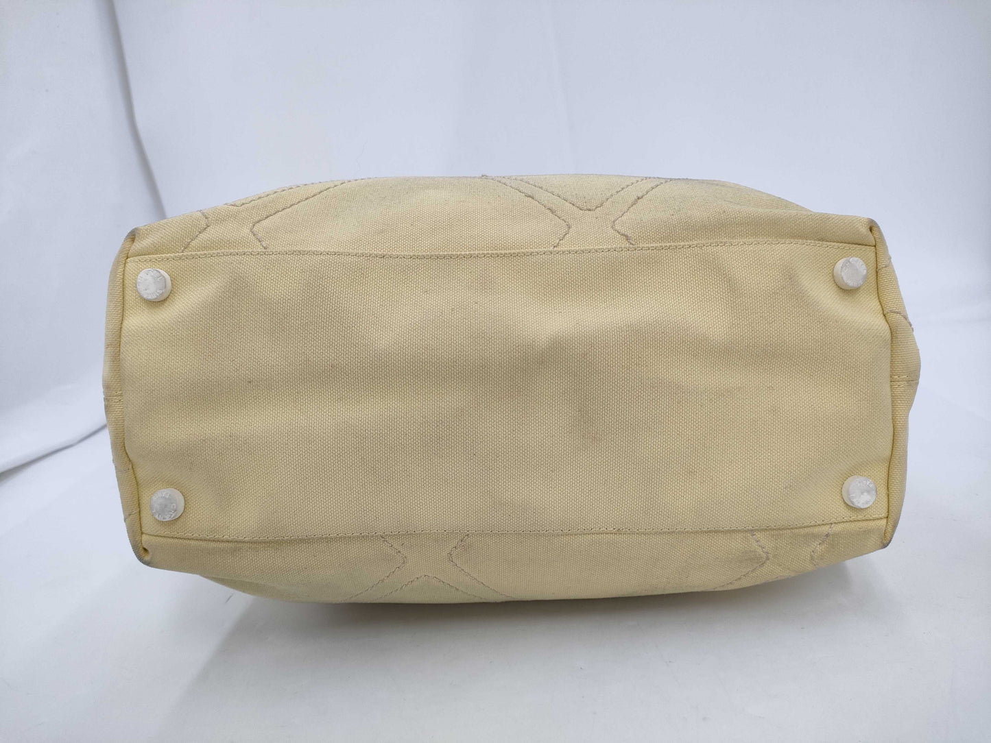 CHANEL No.5 Cocomark Canvas Yellow Tote Bag