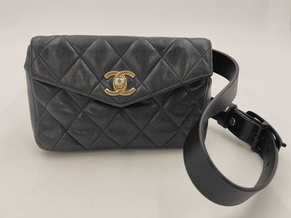 CHANEL CHANEL Matlasse Lambskin Waist Bag Bag