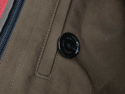 Black Label Crest Bridge Trench Coat with Quilted Liner Coat