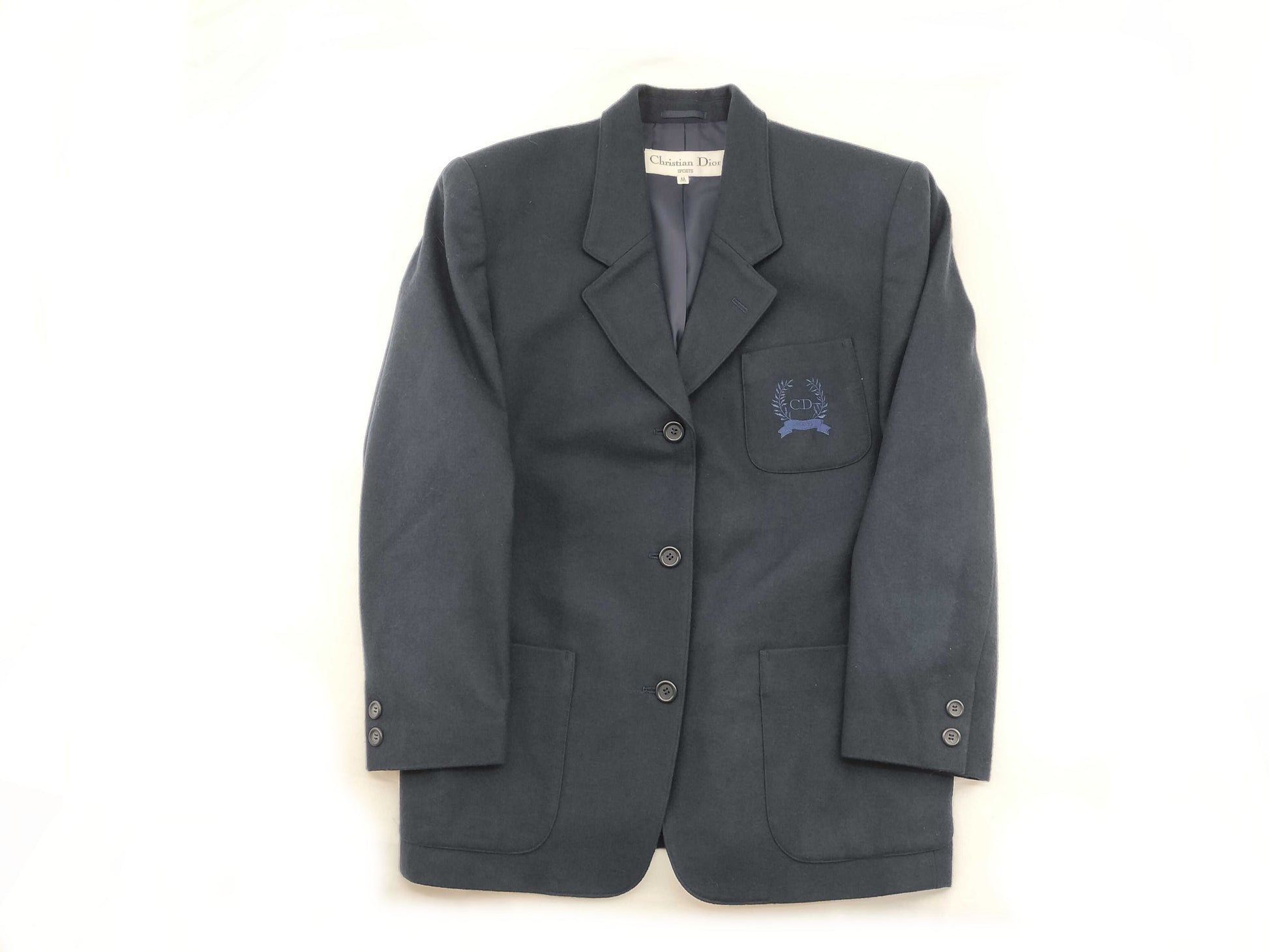 Dior 100% Wool Jacket, Size M, Excellent Condition
