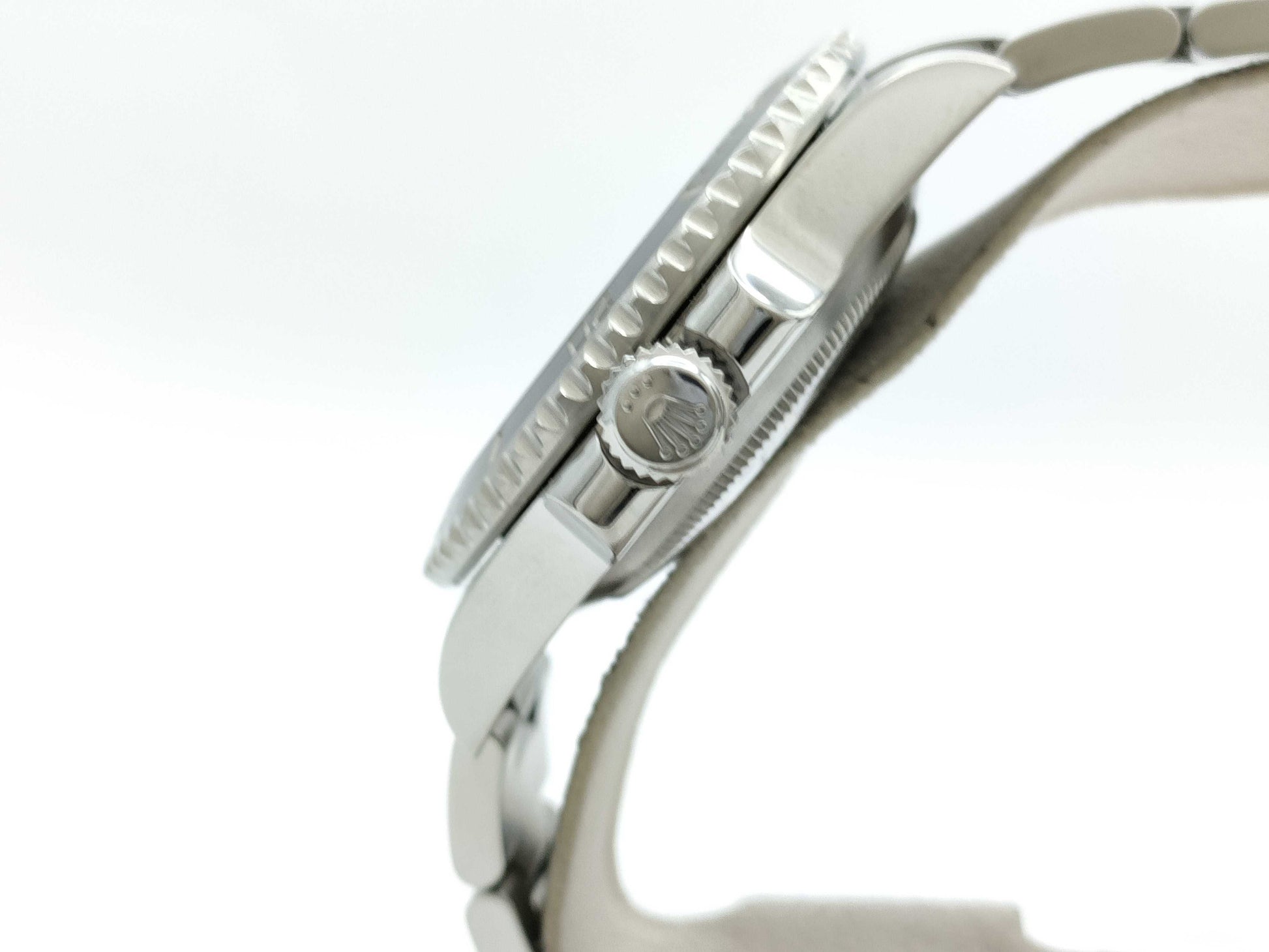 ROLEX 114060 34G8U471 Black Dial Oyster Breath Men's Watch