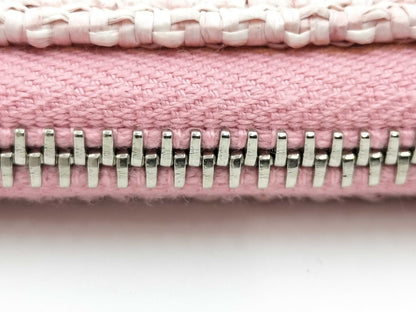 CHANEL Deauville Clutch Bag with Coco Mark, G Card, and Seal