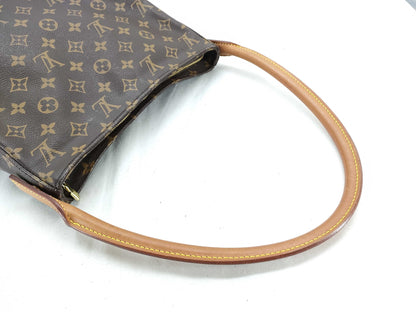 LOUIS VUITTON Monogram Looping GM Tote Bag Shoulder Bag