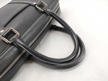 LOUIS VUITTON Epi Vivienne Long Black Handbag