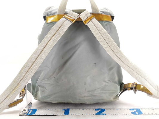 PRADA Nylon Backpack Light Blue