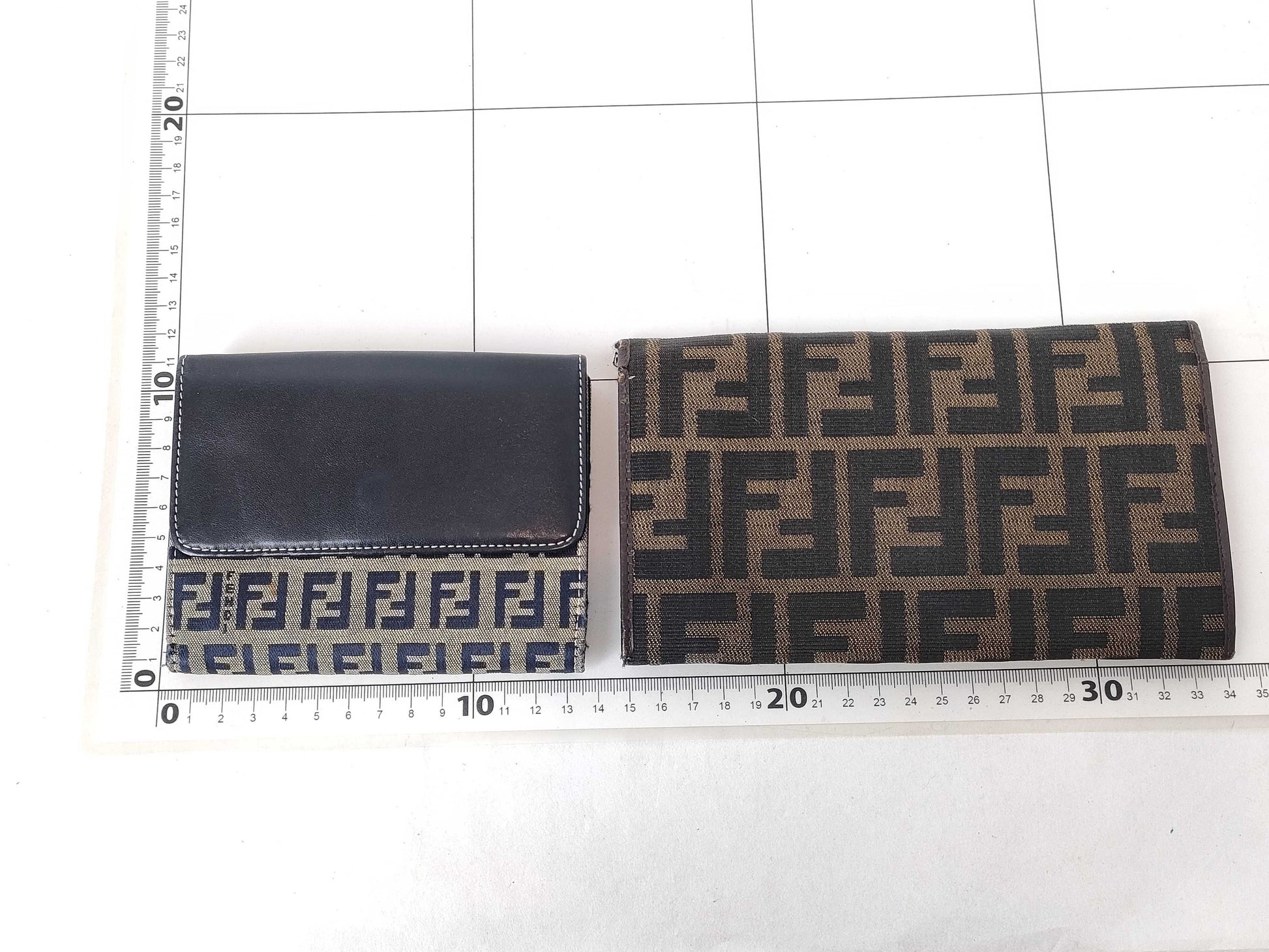 FENDI Zucca pattern Fendi wallet bundle