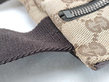 GUCCI GG Canvas Waist Bag 23566
