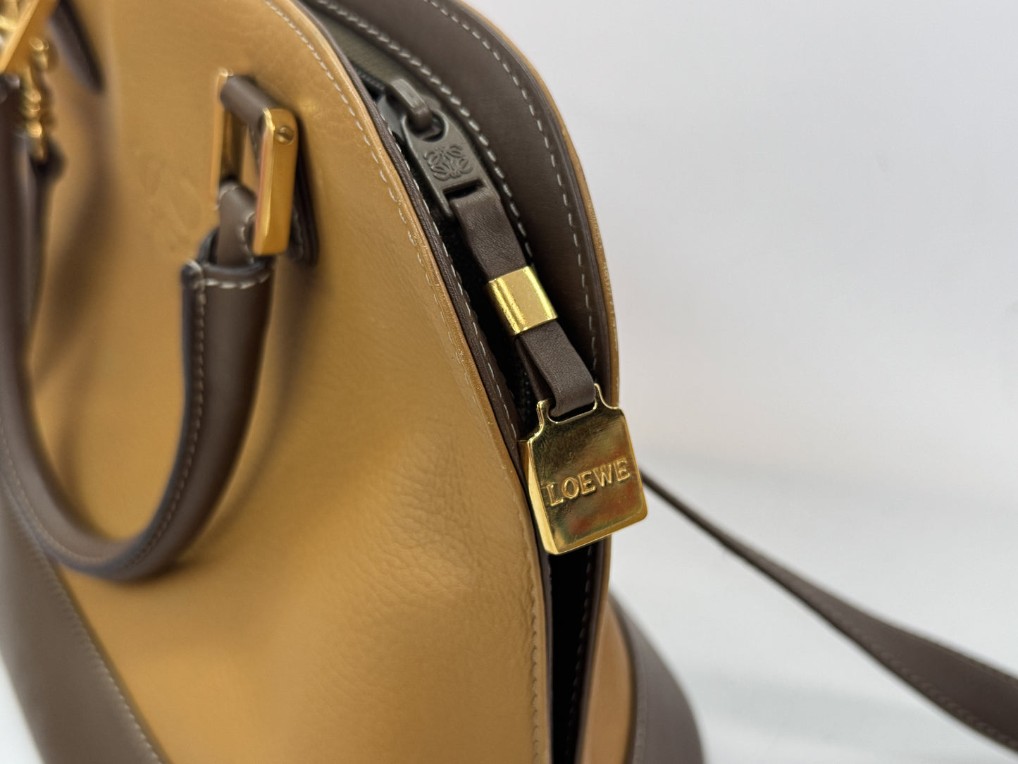 LOEWE Anagram 2-Way Handbag with Shoulder Strap Handbag