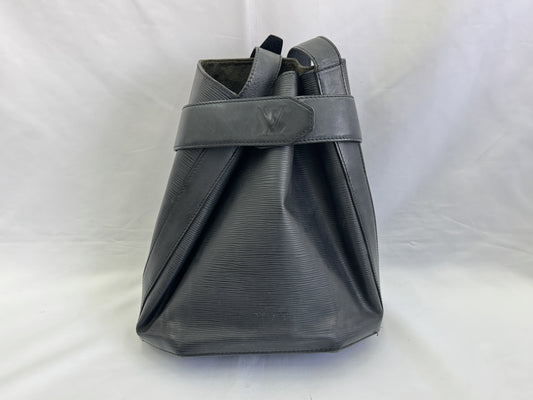 LOUIS VUITTON Vuitton Sac DePaul PM Noir Shoulder Bag