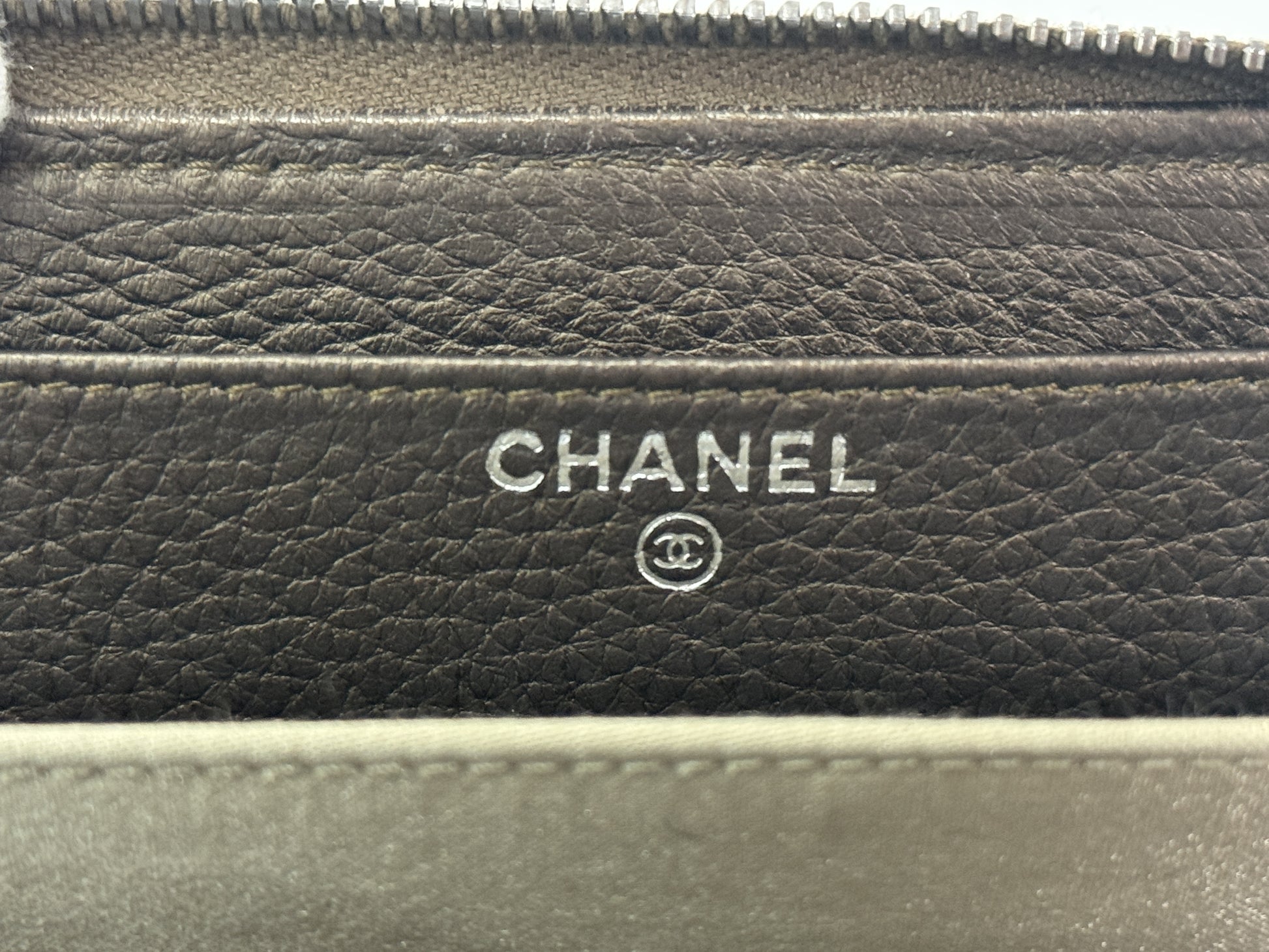CHANEL Cocomark Coin Case Wallet with Card Wallet