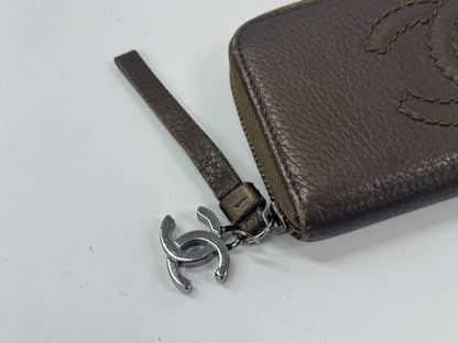 CHANEL Cocomark Coin Case Wallet with Card Wallet