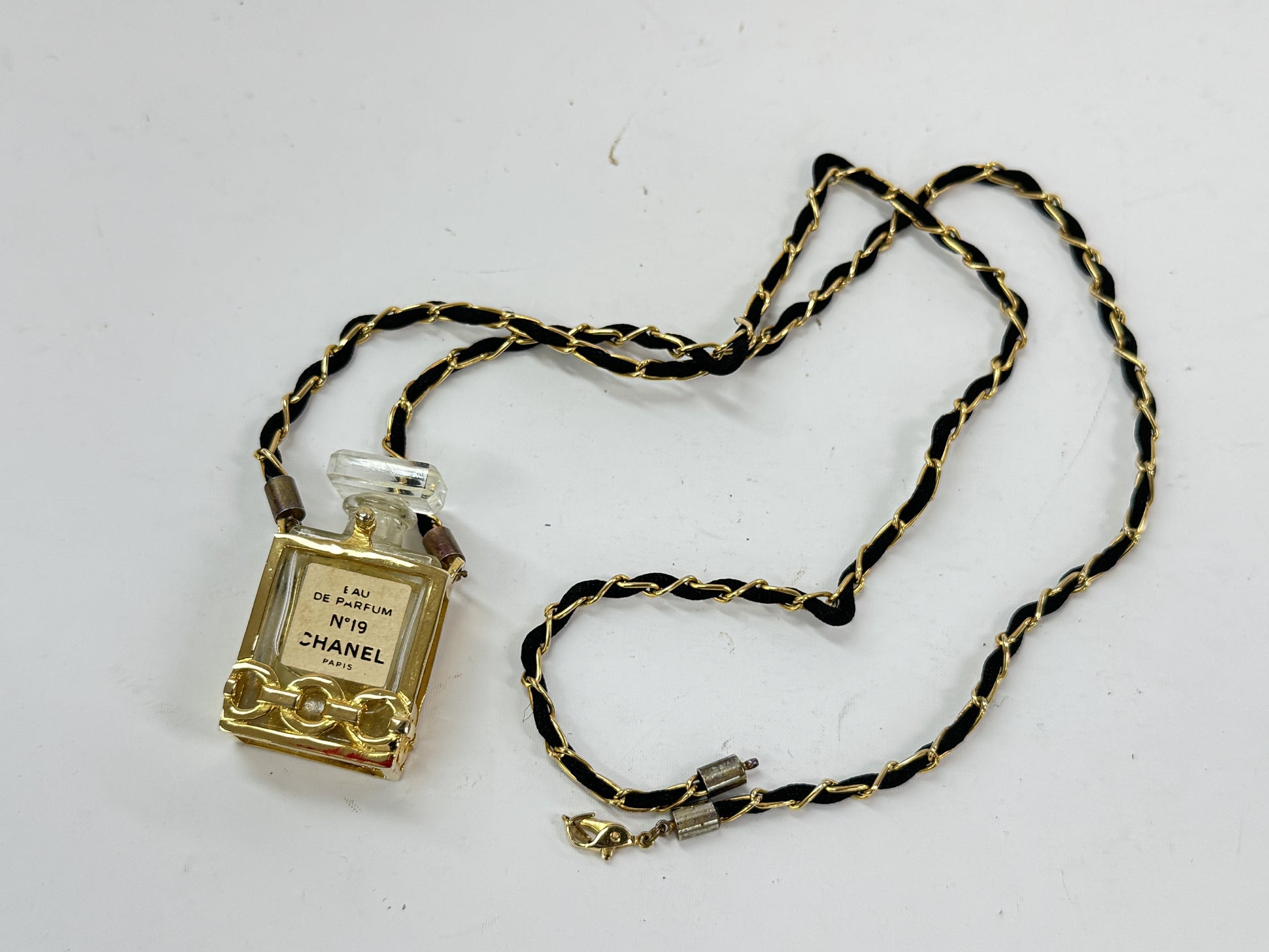 CHANEL Perfume Necklace Necklace