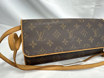 LOUIS VUITTON Vuitton M51852 Pochette Twin GM Shoulder Bag with Shoulder Strap