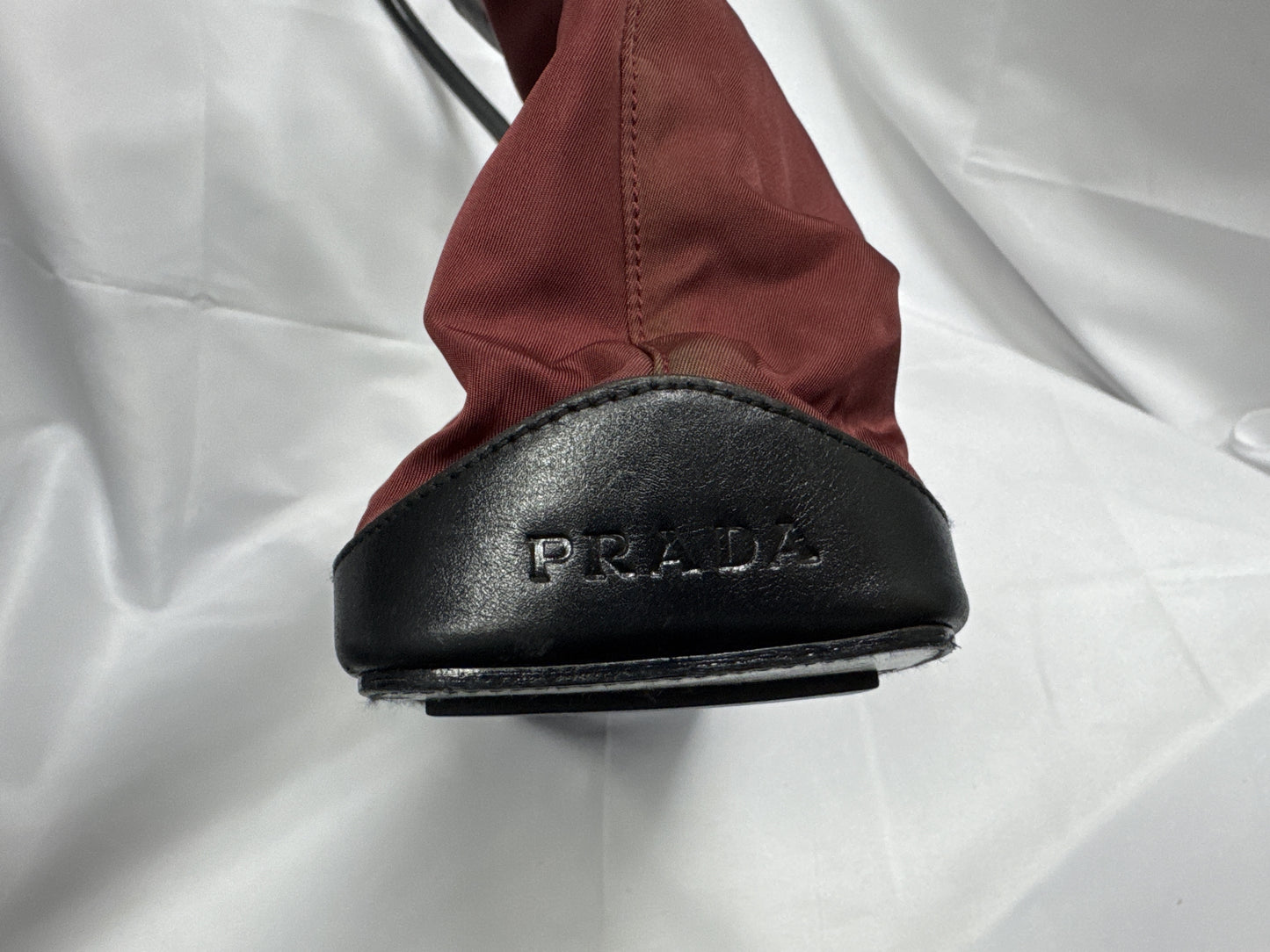 PRADA PRADA Nylon Bag Bordeaux Tote Bag