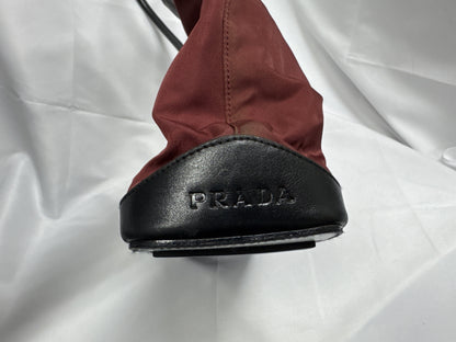 PRADA PRADA Nylon Bag Bordeaux Tote Bag