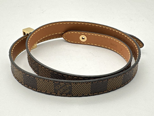 LOUIS VUITTON Vuitton Saint-Turre Carre Belt