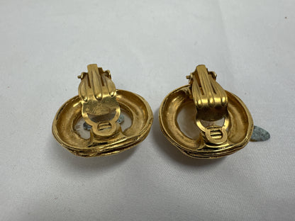 CHANEL Earrings Pearl Earrings