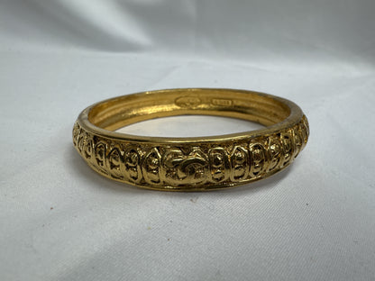 CHANEL Coco Gold Bangle Bracelet Bangle
