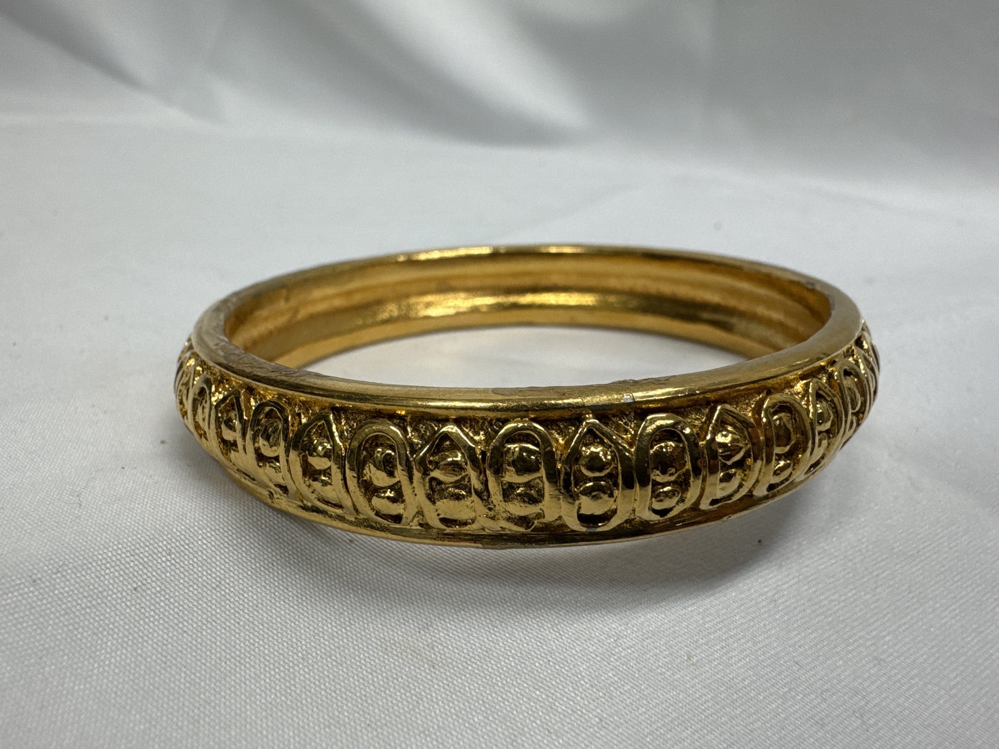 CHANEL Coco Gold Bangle Bracelet Bangle