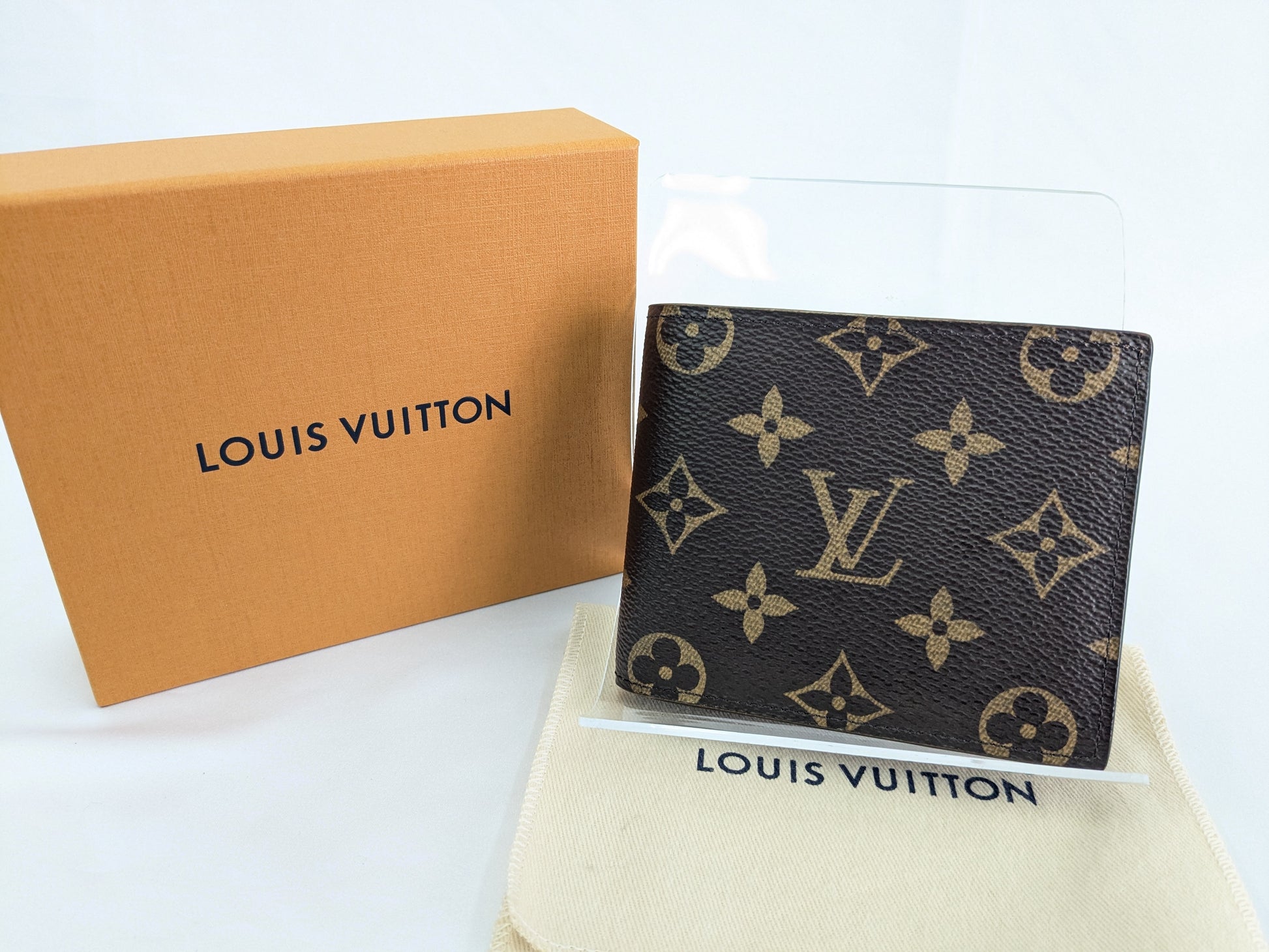 LOUIS VUITTON LV Monogram Marco NM IC Chip Wallet