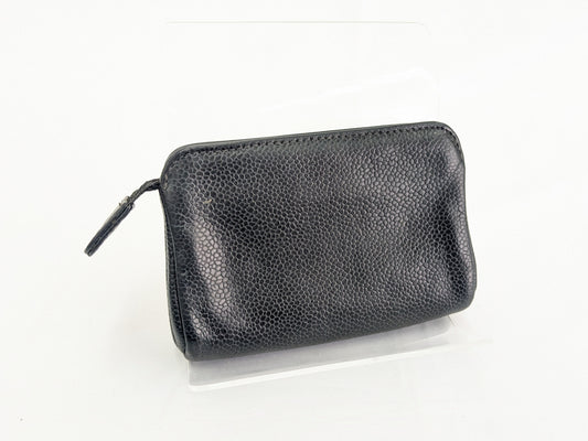 CHANEL Caviar Pouch 8446123 Seal Pouch
