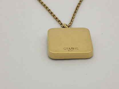 Celine Nightfall Triomphe Gold Necklace Original price: ¥86,900 Purchased in February 2025