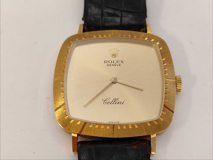 ROLEX Cellini 4084 E979504 Manual Winding K18 Women's Watch