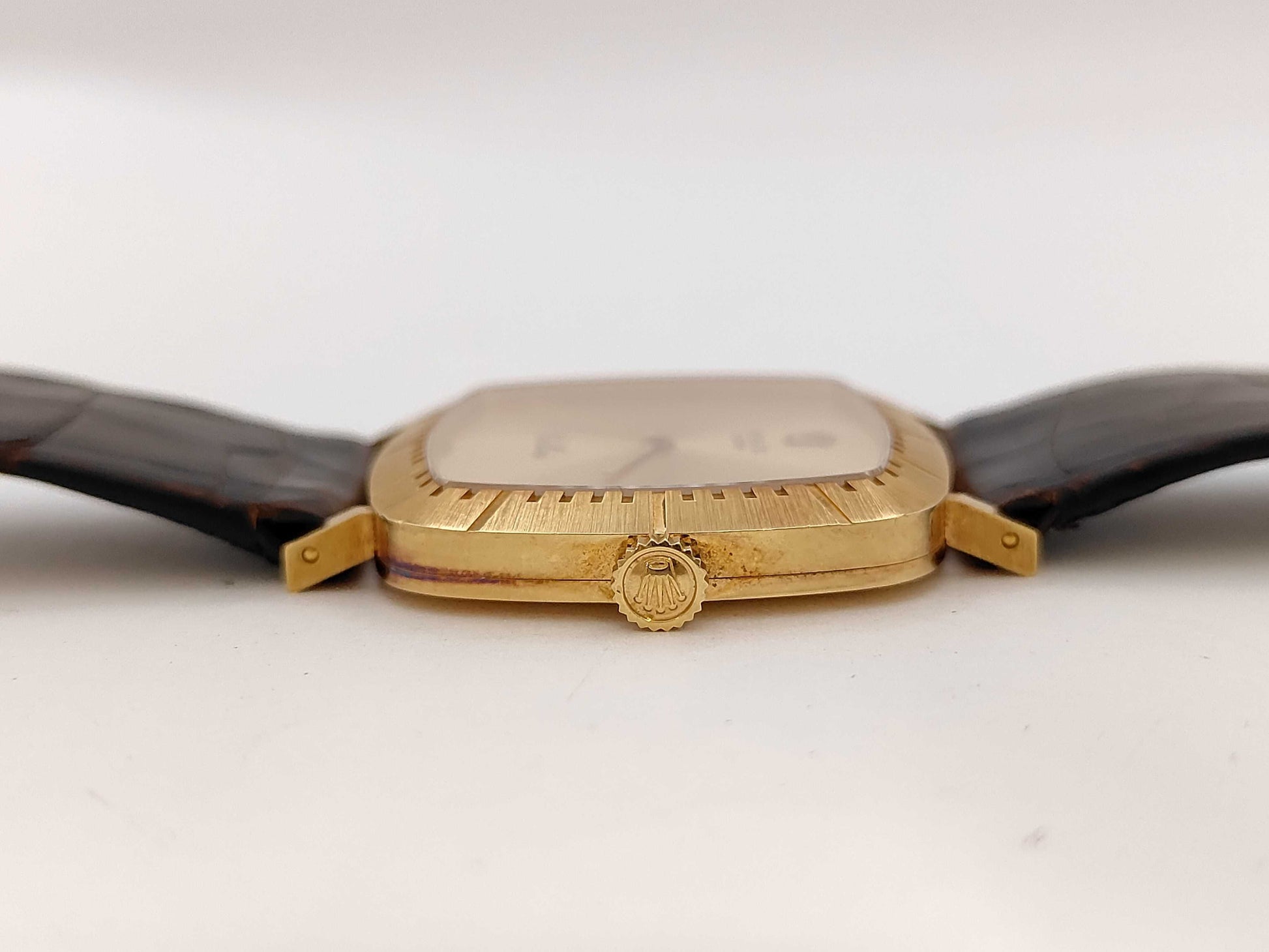 ROLEX Cellini 4084 E979504 Manual Winding K18 Women's Watch