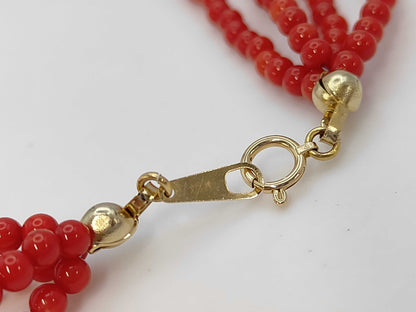 Colored stone diameter approx. 3.5mm K18/METAL 33.2g necklace 