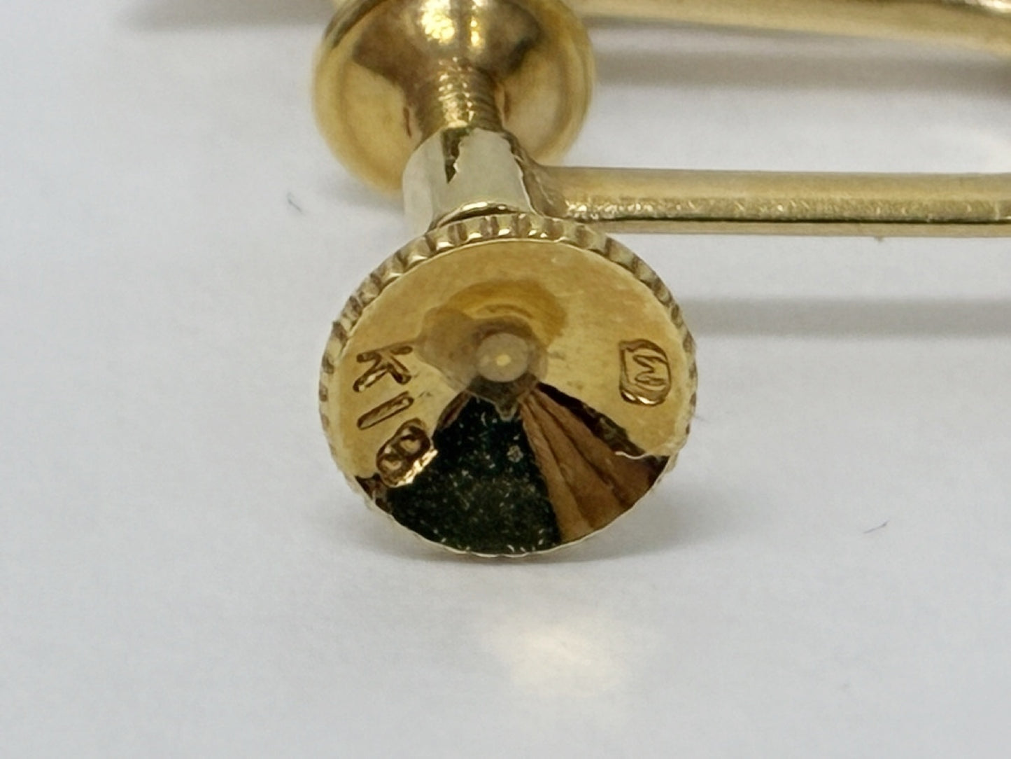 MIKIMOTO Pearl Diameter Approx. 7.3mm*2 K18 3.4g Earrings 