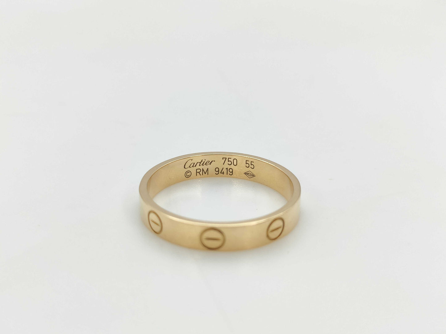 Cartier Mini Love #55 750 2.9g Ring 