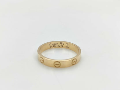 Cartier Mini Love #55 750 2.9g Ring 