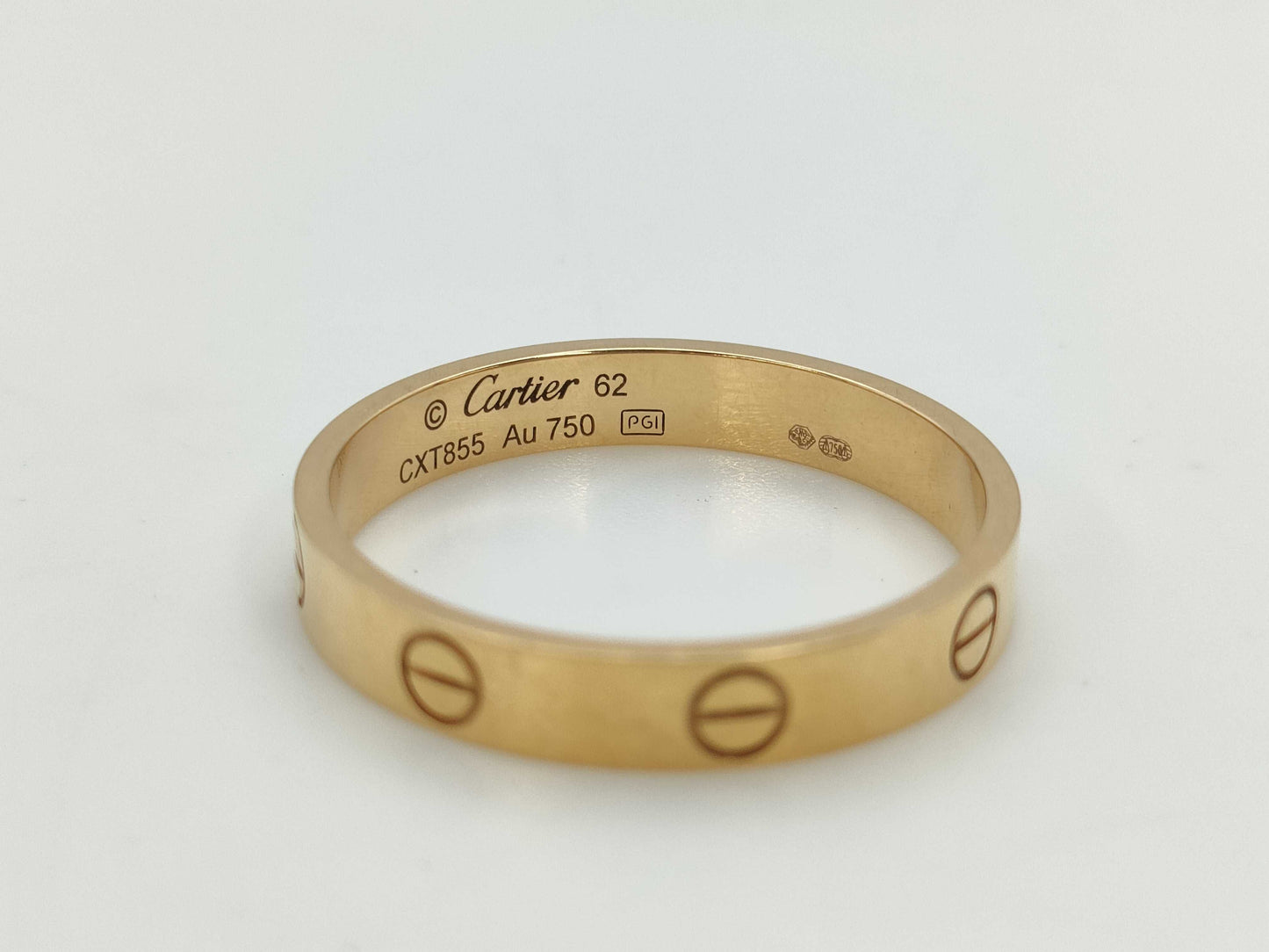 Cartier Mini Love #62 Au750 3.8g Ring 