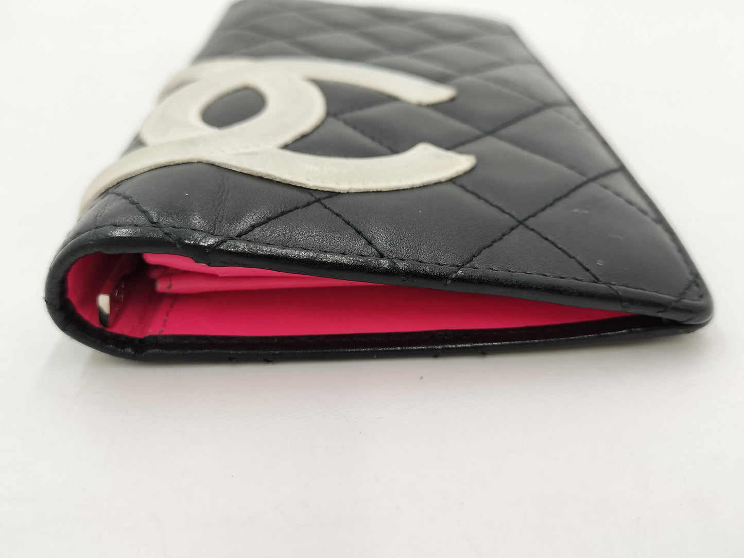CHANEL Cambon Long Wallet with Coco Mark Quilting, 14th Series
