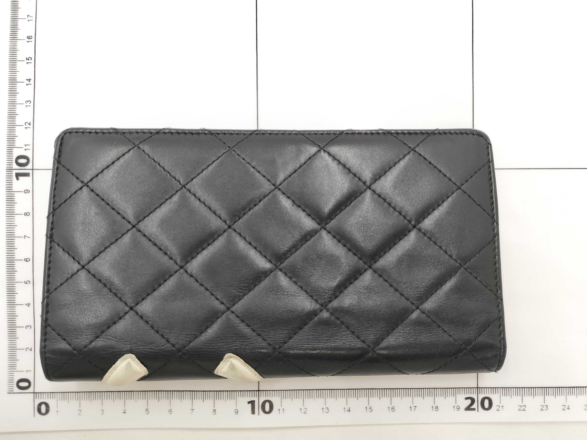 CHANEL Cambon Long Wallet with Coco Mark Quilting, 14th Series