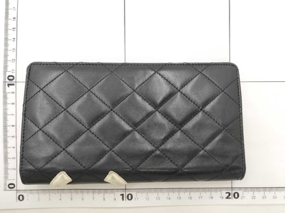 CHANEL Cambon Long Wallet with Coco Mark Quilting, 14th Series