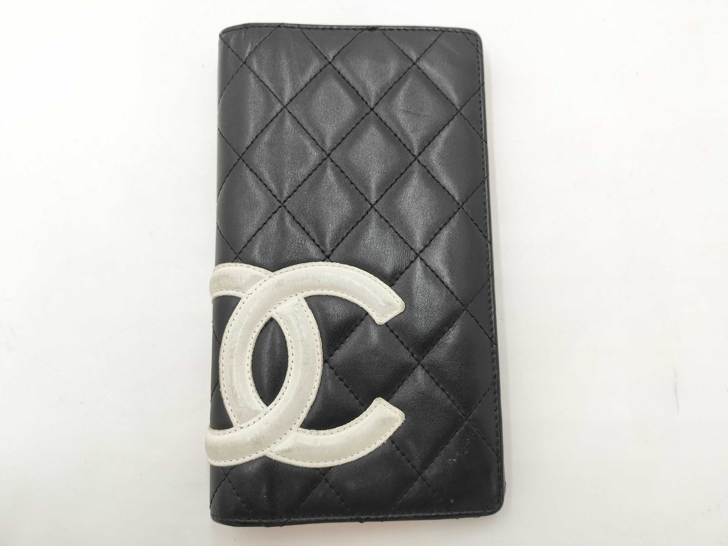 CHANEL Cambon Long Wallet with Coco Mark Quilting, 14th Series