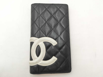 CHANEL Cambon Long Wallet with Coco Mark Quilting, 14th Series