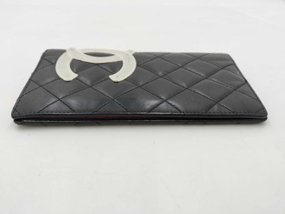 CHANEL Cambon Long Wallet with Coco Mark Quilting, 14th Series