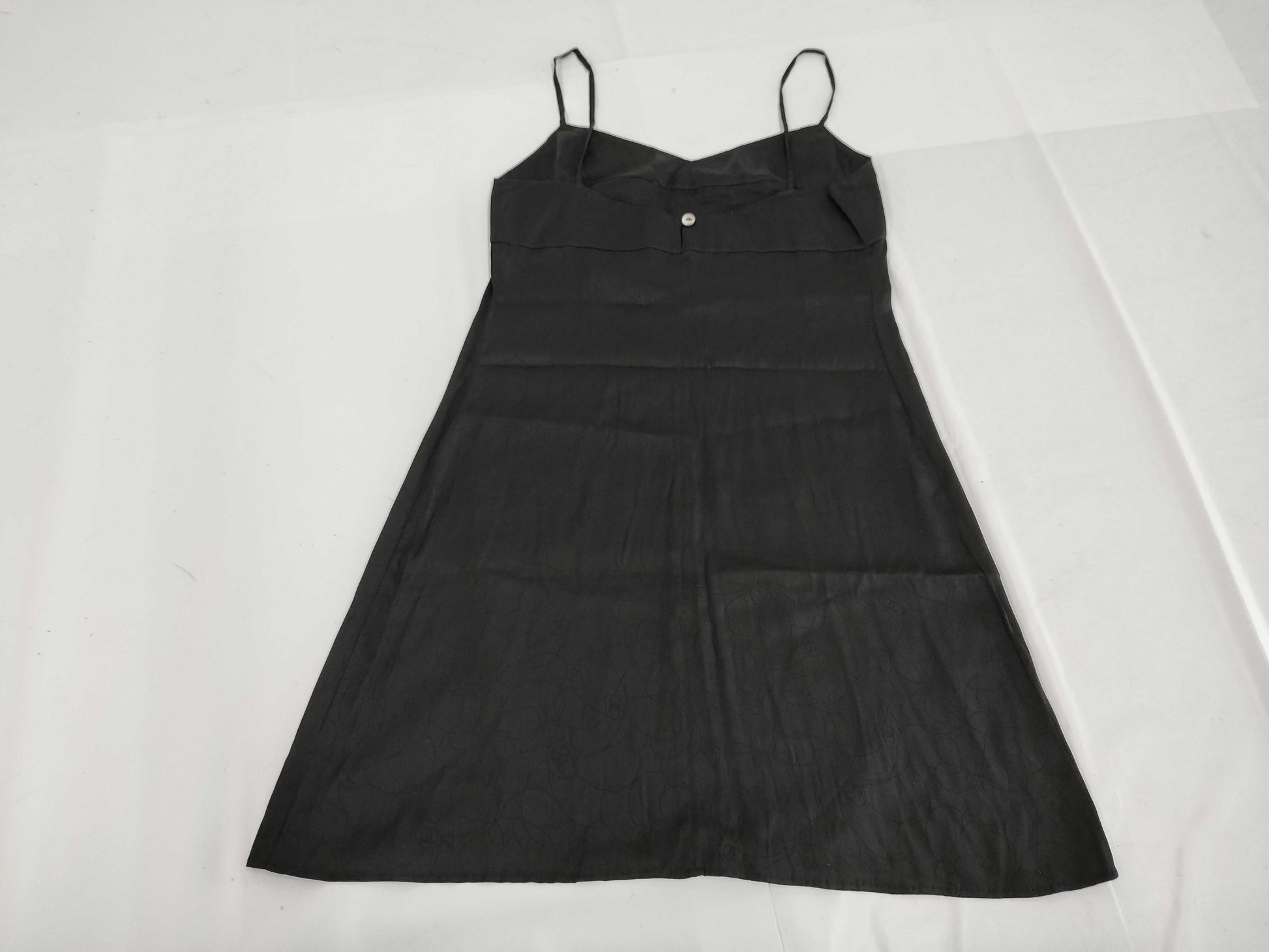 CHANEL 01P Camellia Print Cami Dress Tops