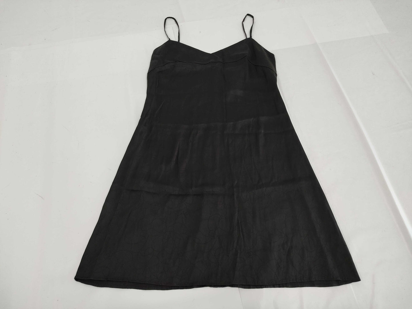 CHANEL 01P Camellia Print Cami Dress Tops