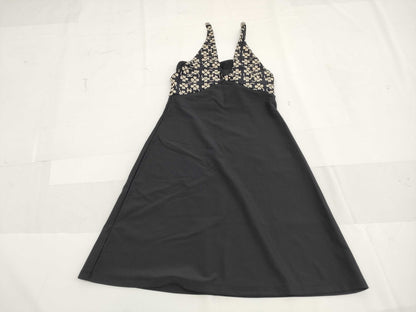 CHANEL 01P Halter Neck Dress Maillot Clover Dress