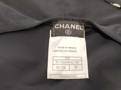 CHANEL 01P Halter Neck Dress Maillot Clover Dress