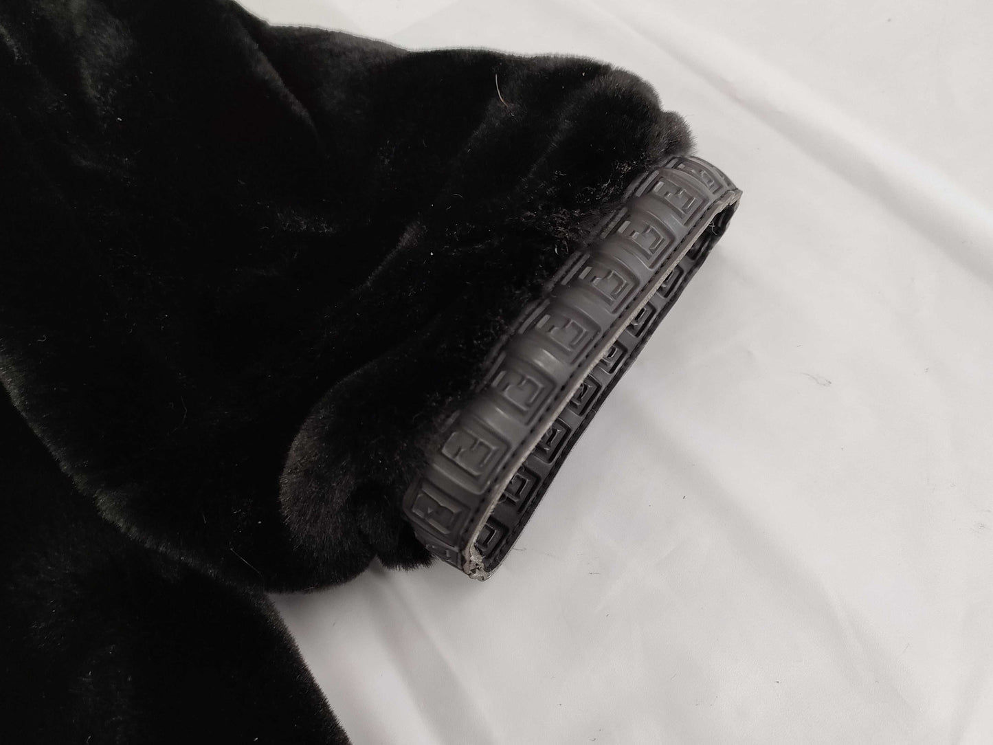 FENDI Fendi Zip-Up Fur Blouson Reversible Hooded FF I42 Shirt