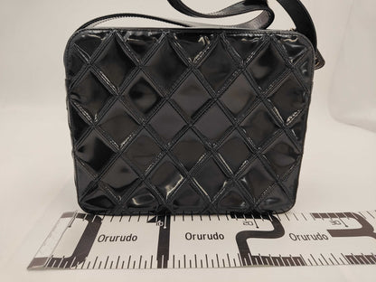 CHANEL enamel shoulder bag