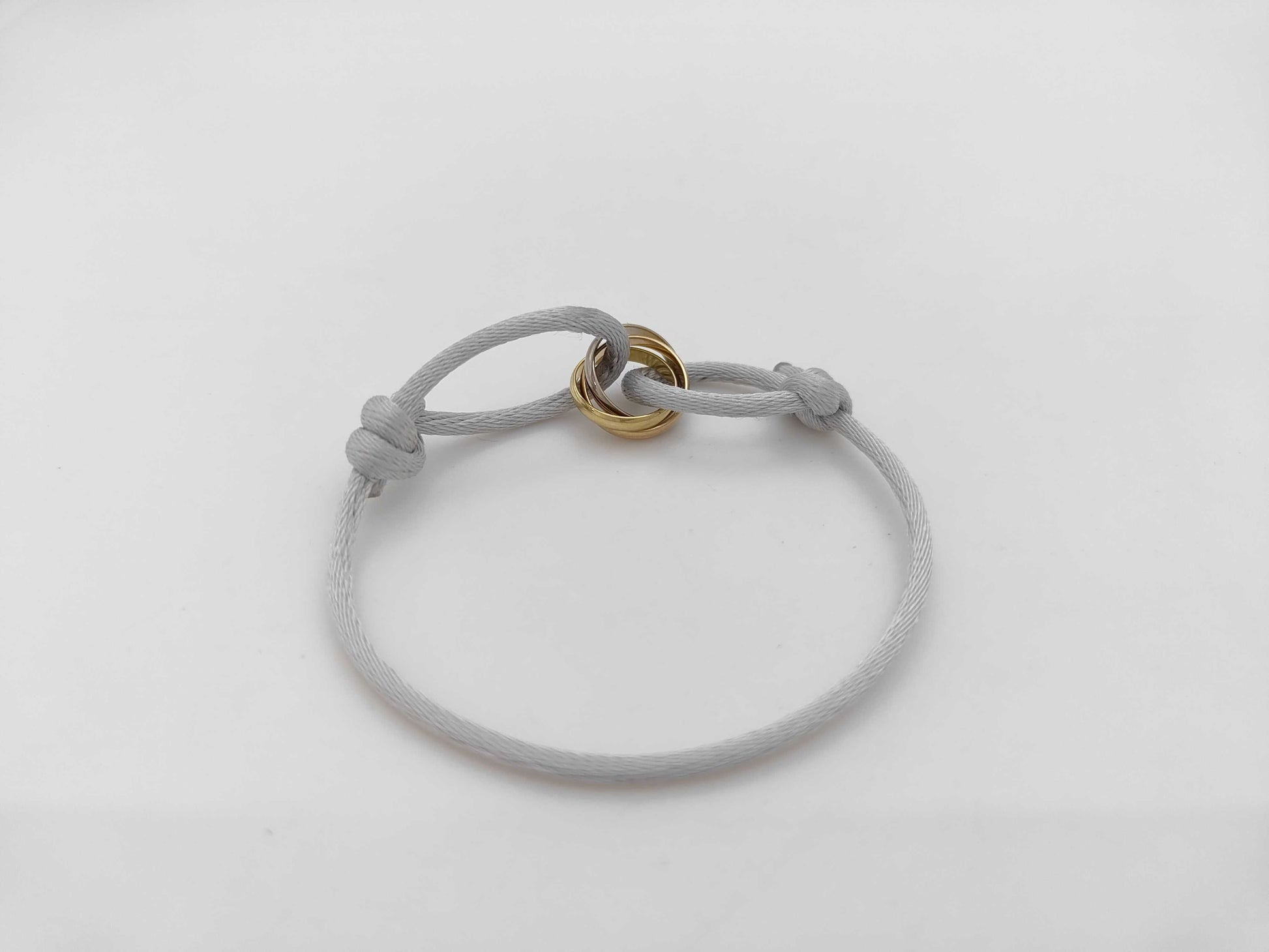 Cartier Trinity Code AU750 2.8G Bracelet Bangle 